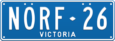 Richmond example premium plate