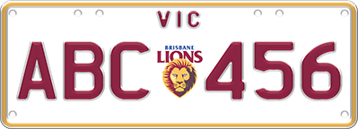 Brisbane Lions example AFL upgrade plate