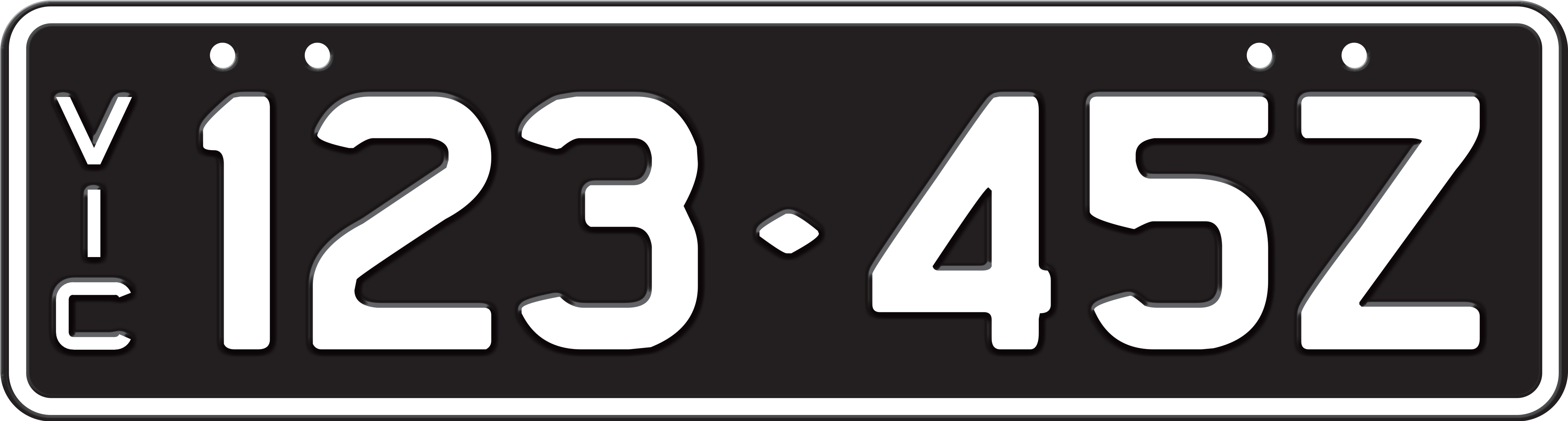 Custom style plate