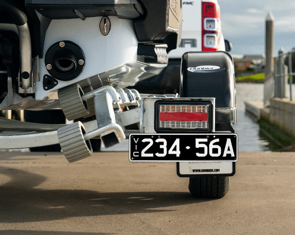 Slimline Black Trailer